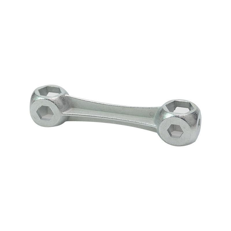 Multi-functional Ten-in-One Portable Hex Dog Bone Wrench Tool