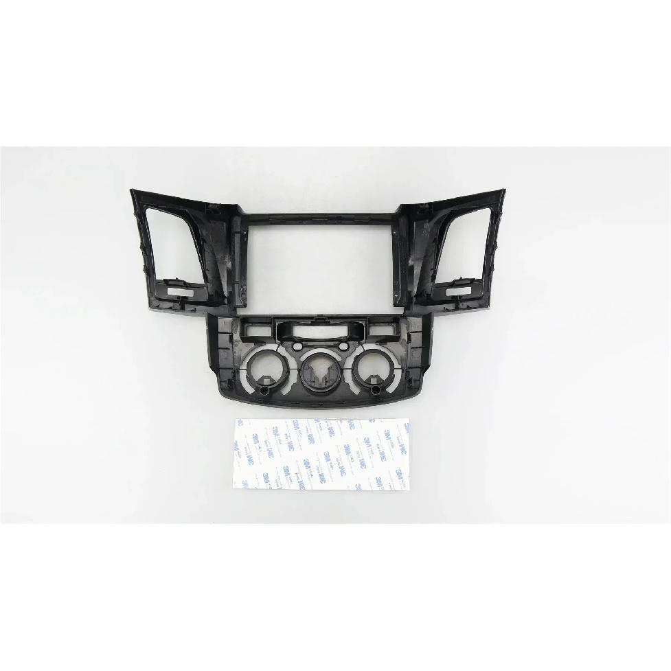 9 Inch Car Frame Fascia Adapter For Toyota Fortuner Hilux Vigo Android Radio Dash Fitting Panel Kit 2005-2015