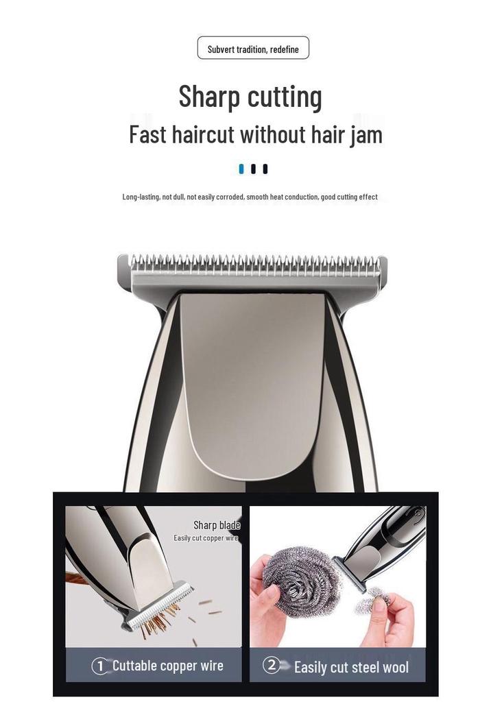 Bald Head Professional Electric Hair Clipper & Trimmer