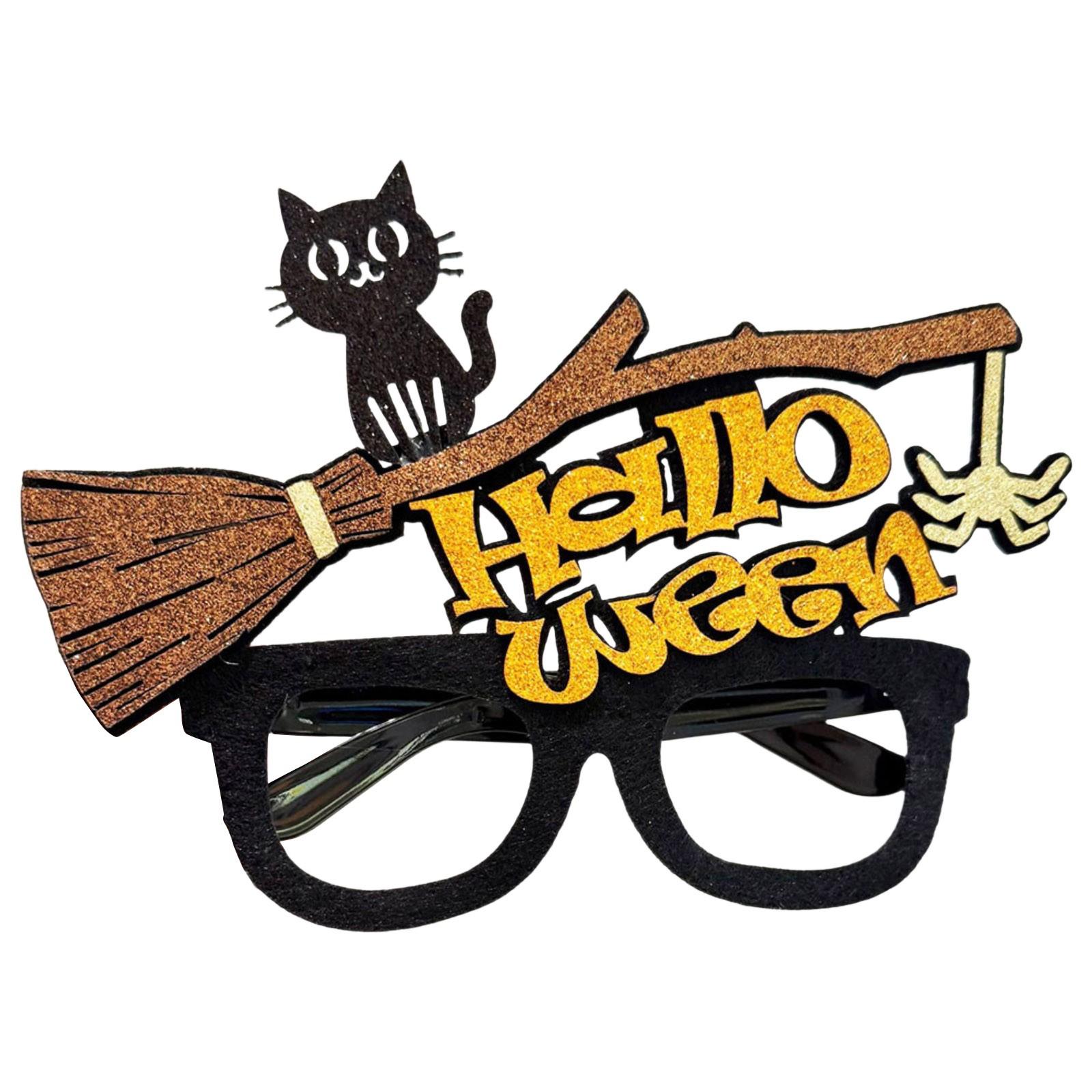 

Хэллоуин Новая тыквенная оправа для очков Украшение Праздничные принадлежности Праздничная вечеринка Смешные реквизиты для костюма One Size золотой