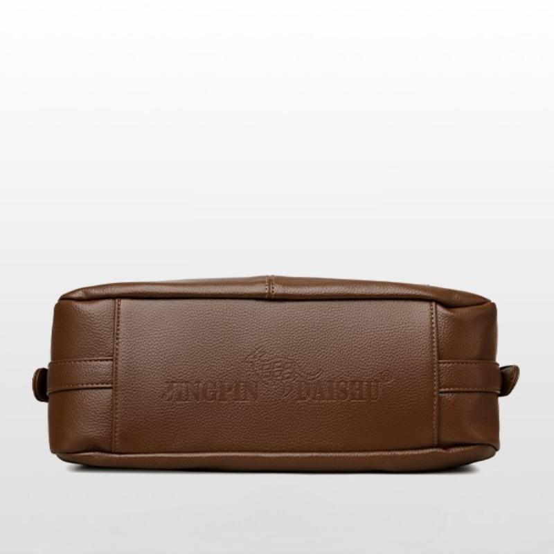 Elegant Vintage PU Leather Handbag for Women Large Capacity Shoulder Bag Top Handles & Detachable Shoulder Strap Simple Daily Bag Ladies Holiday Gifts