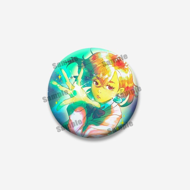 Ken Takakura Seiko Ayase Momo Ayase Soft Button Pins Cute Cartoon Character Badge Handmade Round Brooch for Backpack Accessories