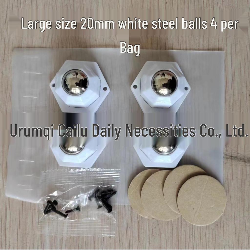 Silent Adhesive Caster: Three-Ball & Five-Ball Roller Wheel for Mobile Furniture