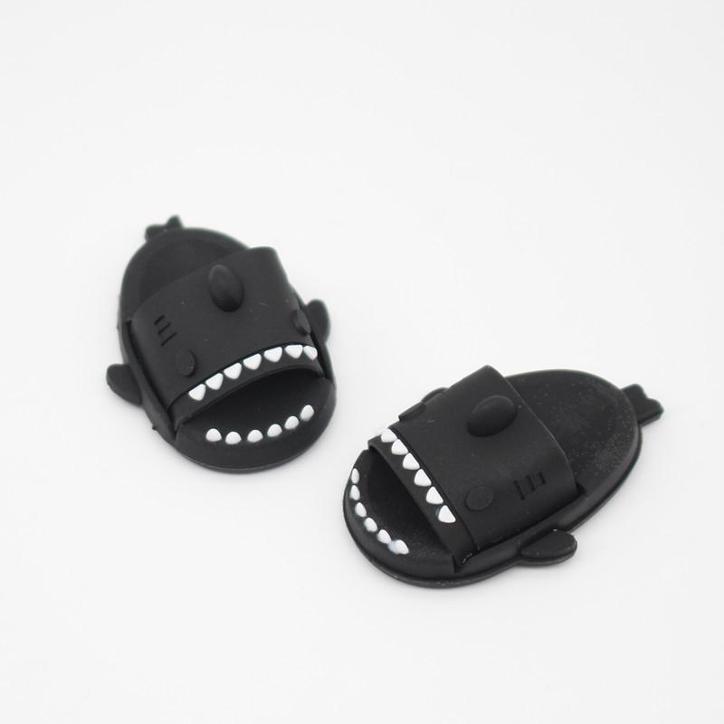 Dollhouse Bjd Shark Shoes Cute Cartoon Small Cloth Ob11 Home Slippers Miniature Model