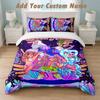 Bedding Set 1 Duvet Cover 2 Pillowcases Lady Gaga Print Soft Bed Linen Bedroom Decor