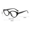 Xiaomi Women Retro Cat Eye Anti Blue Light Reading Glasses +100 To +400 Diopters No Decor Presbyopic Eyewear Office Daily Eyeglasses