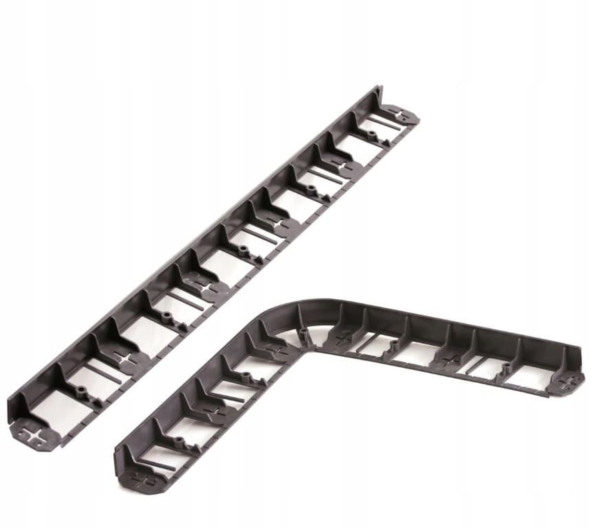 Lawn edging plastic palisade border 8 m 28 pins