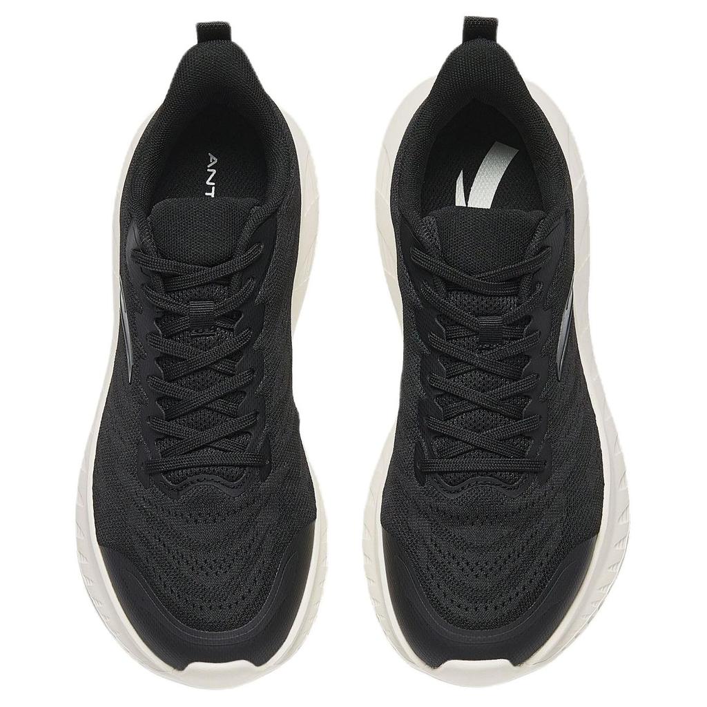 Anta Light Cloud Sports Fashion Comfortable Shock Absorption Breathable Low-Top Casual Running Shoes Men sneaker Black 112435536S-7