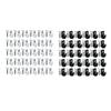 30PCS Lighting Hooks And Screws With Expansion Tube Ceiling Hooks With Screws Decorative Light Strips Hanging Hooks Parts