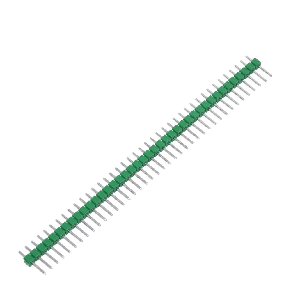 40Pin 1x40P 2.54MM Male Breakable Pin Header Strip Module Blue Red White Green Yellow Black