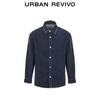 UR Men's Denim Lapel Casual Shirt