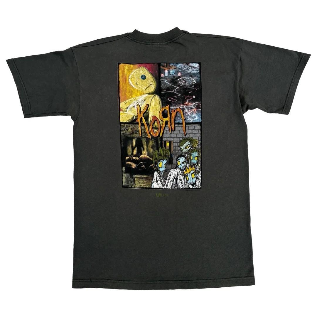 Korn 2000 Vintage Issues Band Concert Tour Merch 90s Album Promo Unisex T-Shirt XL