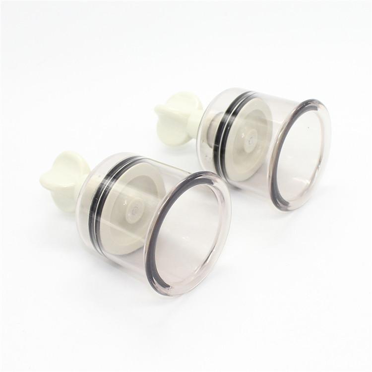 Plastic Nipple Sucker Enlarger Breast Rotating Vacuum Pump Clitoris Massager Stimulator Nipple Clamps  Adult Sex Toys Women