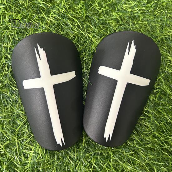 1 Paar Mini-Schienbeinschoner für Fußball, rutschfest, für Kinder, Teenager, Erwachsene, Fußballspieler, Miniatur-Schienbeinschoner, Schutzausrüstung für Fußballspiele