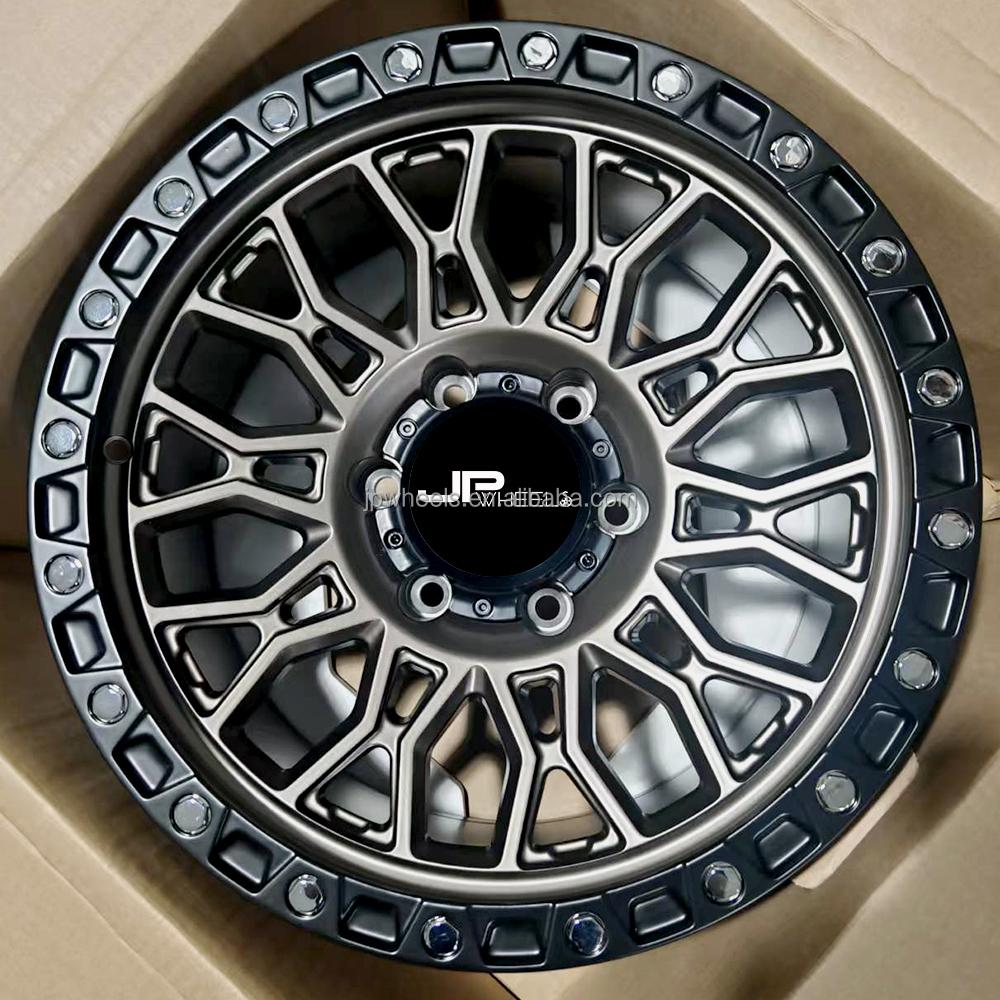 Concave Design 4x4 Off-road Rims 17X9.0 ET -12 CB 110mm Aluminium Alloy 6x139.7 Passenger Car Wheels for Y62 Offroad #R5402