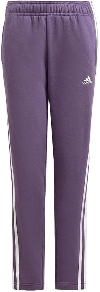 Tiberio Color Block Free Zestaw Dresowy dla Dzieci DTP57 Jasny Fiolet Cień Fioletu J150 [Adidas] Top z 3 Paskami Różowy/Biały/Cień Dół