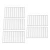 5 Sheets Nail Adhesive Tape Strong Adhesive Multipurpose Double Sided Nail Art Display Strip Tape