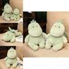 Adorable Green Dinosaur Plush Toy Stuffed Animal Cuddly Doll For Boys 28cm 38cm