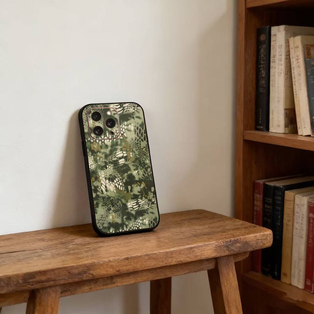 F-Fashion C-Camouflage Phone Case Silicone Soft For IPhone 17 16 15 14 13 12 11 X XR Plus Pro Max Plus