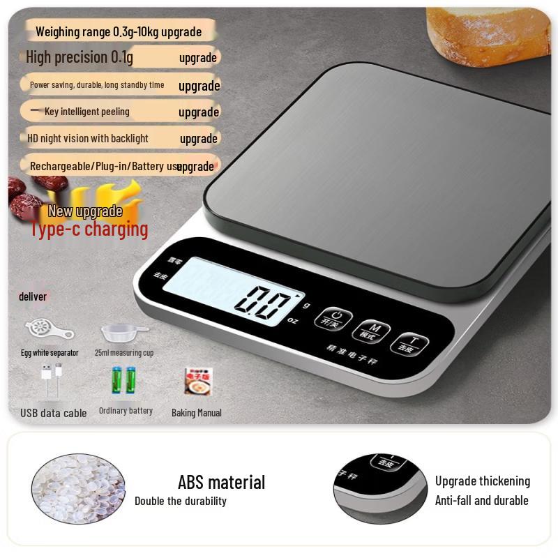 Mileng Precision Digital Kitchen Scale (CN version)