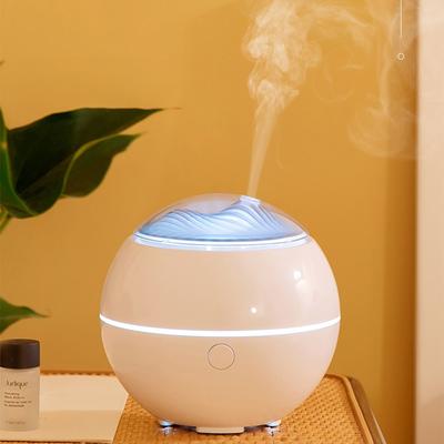 Ultradźwiękowy dyfuzor do aromaterapii z romantycznym kolorowym światłem nocnym LED Aroma nawilżacz powietrza Dyfuzor olejków eterycznych Usb