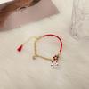 Anime Demon Slayer Fox Cherry Blossom Elegant Bracelet Cosplay Party Accessories