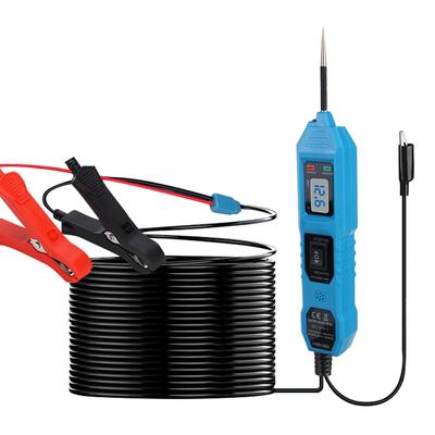 12V/24V Autozubehör Multifunktionales Diagnosewerkzeug Auto Elektrisches System Tester Spannungstest Digitales LCD-Display Stift mit Sonde