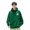 Li Ning Reignite Series Boring Ape Trend Sports Club New Year Limited Loose Pullover Hoodie Unisex Hoodies Eden-Green AWDU909-4