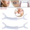 2Pcs Slim Mouth Piece Face Flex Smile Cheek Toner Facial Exerciser Toning Tool