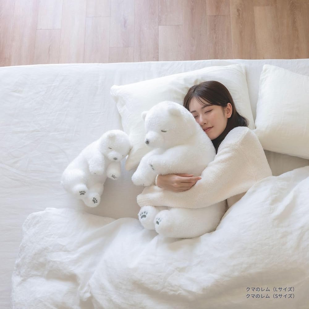 Ribuheart Soine Bear Hugging Pillow 55cm Cute Plush Toy Decorative Cushion