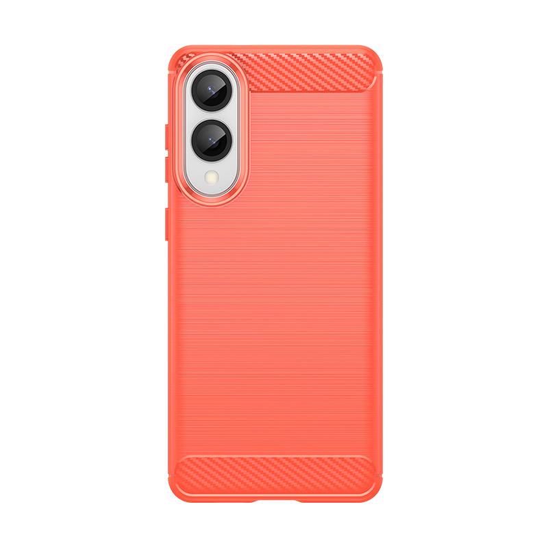 

Матовый чехол для телефона Samsung Galaxy S25 Edge, тонкий противоударный легкий мягкий чехол Funda Para Back Cover For Samsung S25 Edge красный