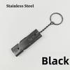 Portable Keychain Whistle 6 Colors Camping Hiking Tool New High Decibel Whistle  Outdoor Tool