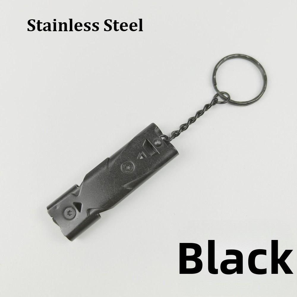 Portable Keychain Whistle 6 Colors Camping Hiking Tool New High Decibel Whistle Outdoor Tool