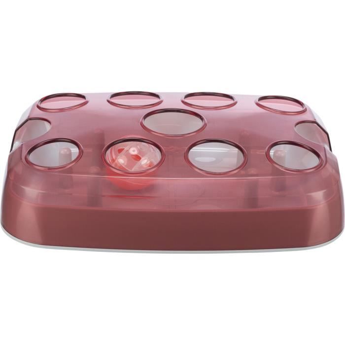 Jouet pour chat - Trixie - Activity Soccer - Plastique - Rouge - Intérieur
