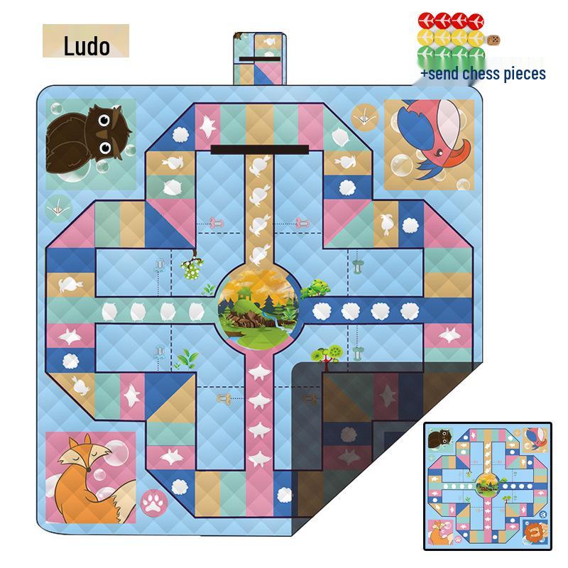 Wasserdichte Outdoor-Picknick- und Rasenmatte – Ultraschallverdickt