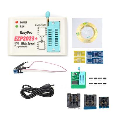 USB High Speed EZP2023 SPI Programmiergerät Unterstützt 25 H SPI 24 25 93 95 EEPROM + 5-12 Adapter SPI H Programmierung