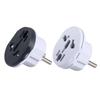 Converter 16A 250V 2 Round Pin Socket Power Plug Europe Plug EU Plug EU Plug Adapter Power Plug Adapter AU UK CN US To EU Plug