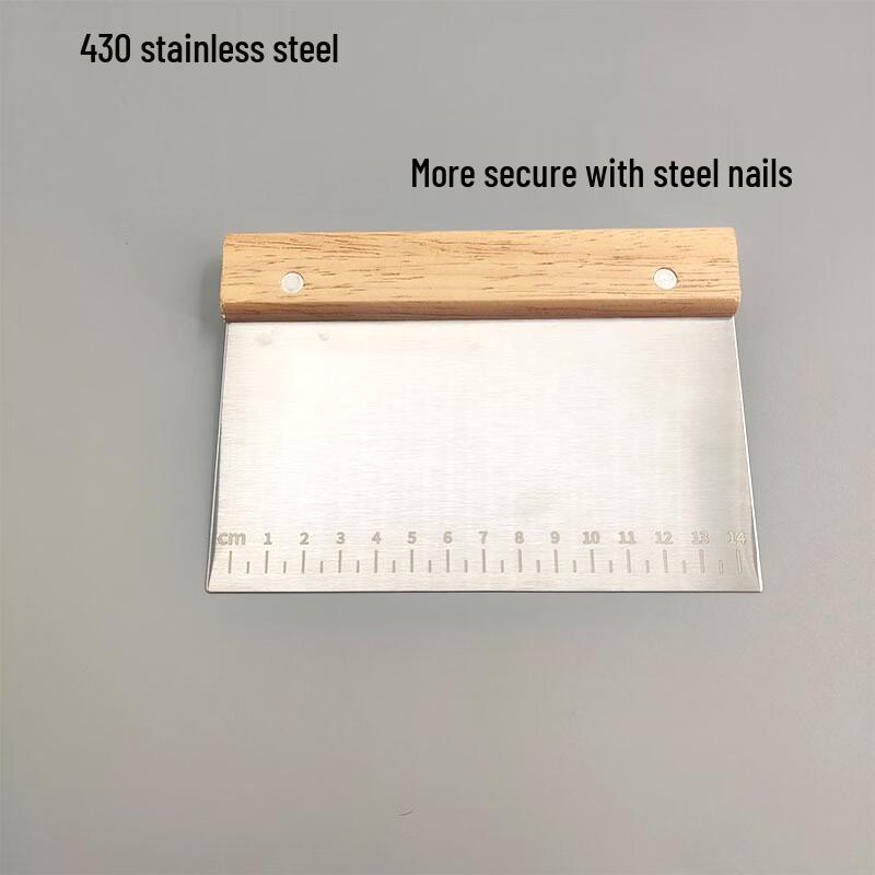 MDNG Stainless Steel Half-Round Dough Cutter