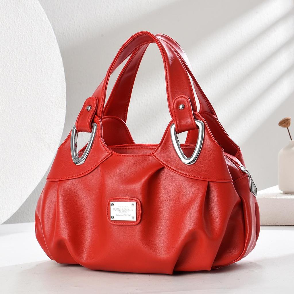 [Alerta de Tendencia] Bolso de Mano de Cuero Suave Verano 2025: Bolso Espacioso y Elegante para Mujeres de Mediana Edad