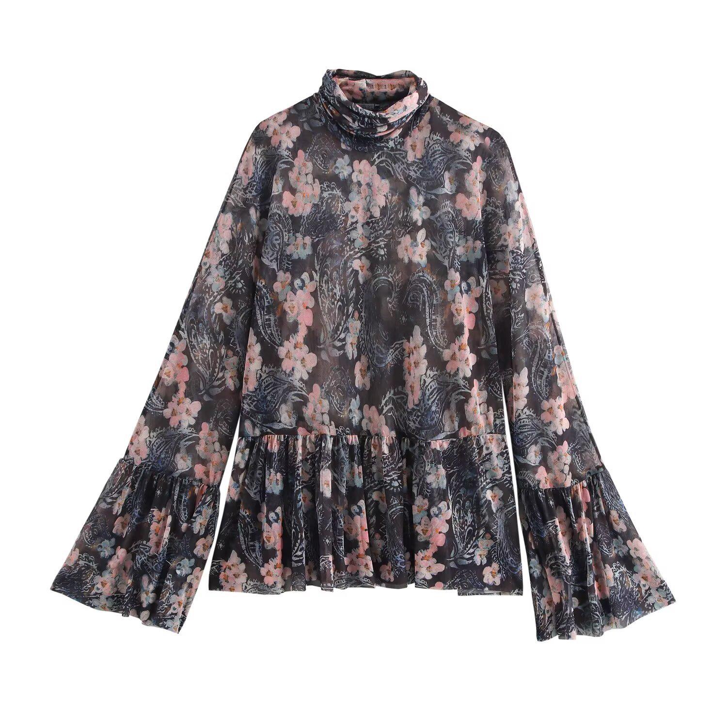 

Женское платье на одно плечо с длинным рукавом - Европейский и американский стиль, Осень 2024 L