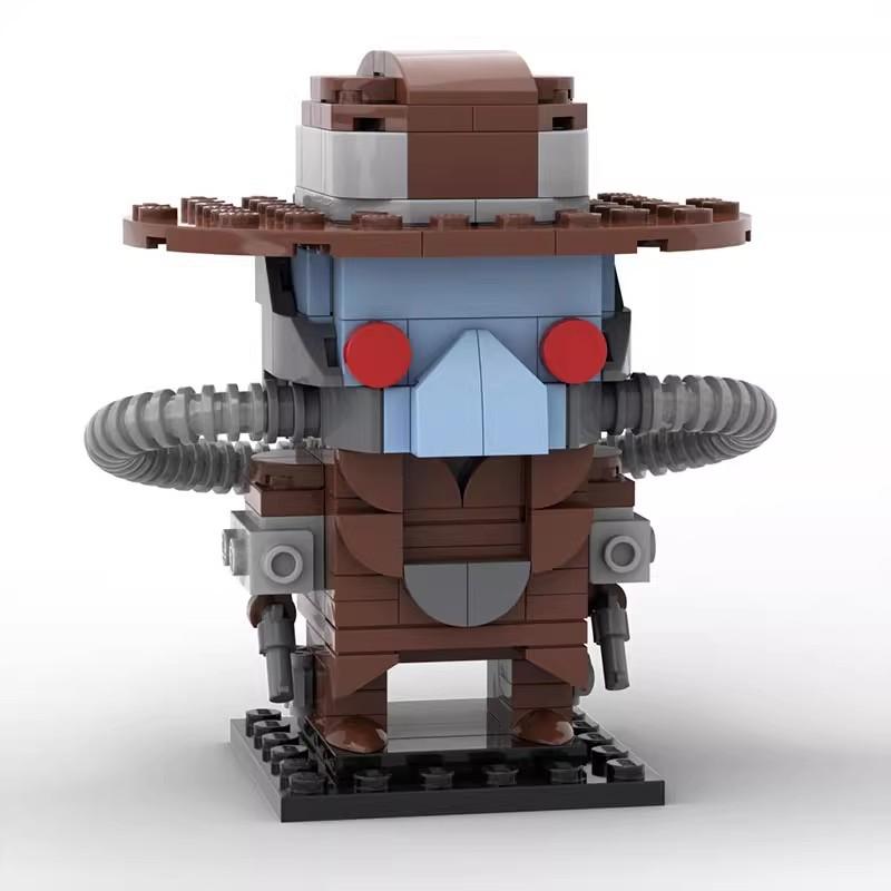 GSBAN Space MOC Wars Movie Brickheadz Figures Obi Maul Model Building Blocks Toys For Children Toy Kids Gifts Bricks