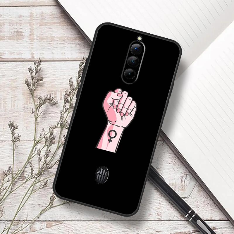

Feminist Fist Symbol Case For ZTE Nubia Red Magic 8 9 10 8S 9S 10S 11 Pro Plus 6 7 6S 7S Pro 5G 6R 10 Air Funda Red Magic 8 Pro