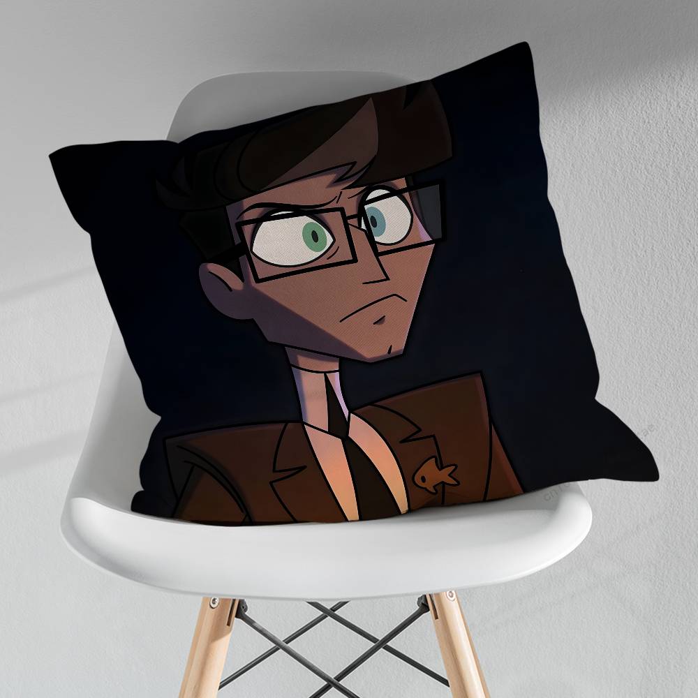 Vincent HHazbin Hotel Pillow Case For 30x30cm45x45cm55x55cm For Home Bedroom Decoration And Protector