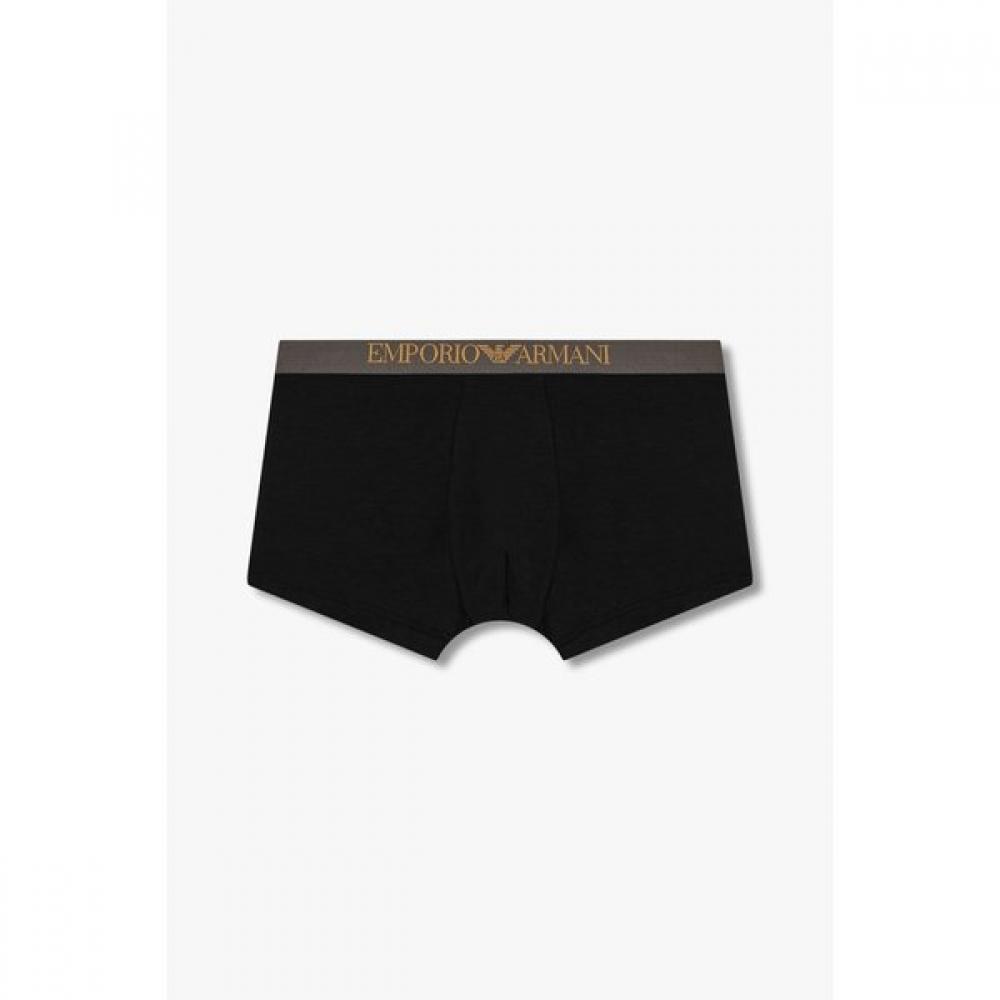 Emporio Armani Men S emboSSed Logo Band Rayon drawerS Set 0815112036 0815112037 