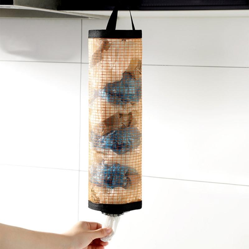 Efficient Nylon Wall Hanging Bag For Household Essential Space Efficient Solution For Organizing Trash Bags In Pantries Garage Or Office