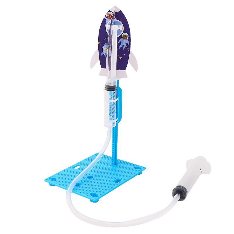 Water Rocket Launcher Kit: DIY Model Set for Kids Experiments & Competitions