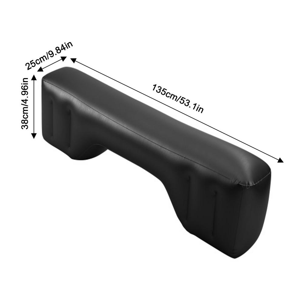 

Автомобильный матрас Зазоры на заднем сиденье Аксессуары для заднего сиденья автомобиля Накладка на задний просвет Набивка зазора для ног Надувной матрас для путешествий в автомобиле чёрный