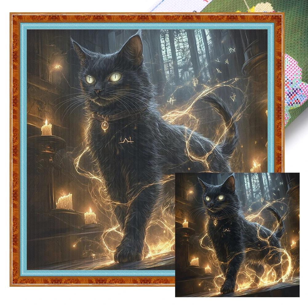 

Милый мультяшный животный пес мальчик полная вышивка эко-хлопковой нитью 11CT напечатанный набор для вышивания крестом для мальчика искусство украшение домашний декор 40x40см