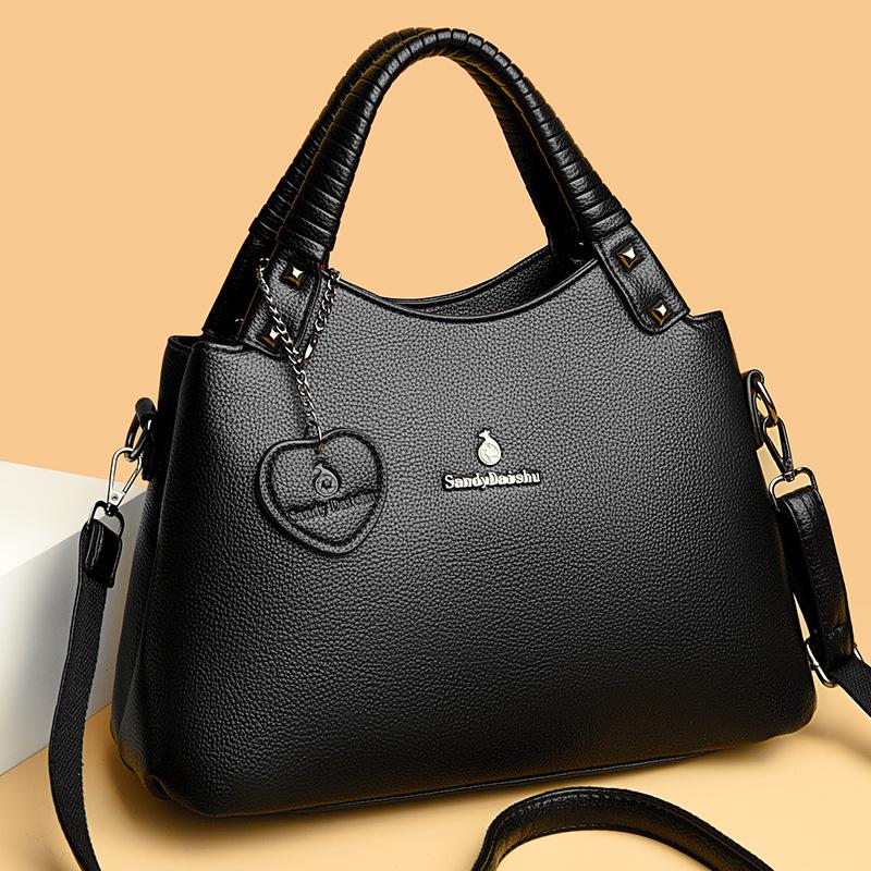 New Style Handbag Women Fashion Middle aged Mother Goes Out with One Shoulder Crossbody