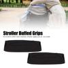 2Pcs Replacement Stroller Handle Cover Buffed Tubing Grips Wheelchair Stroller Armrest Protector